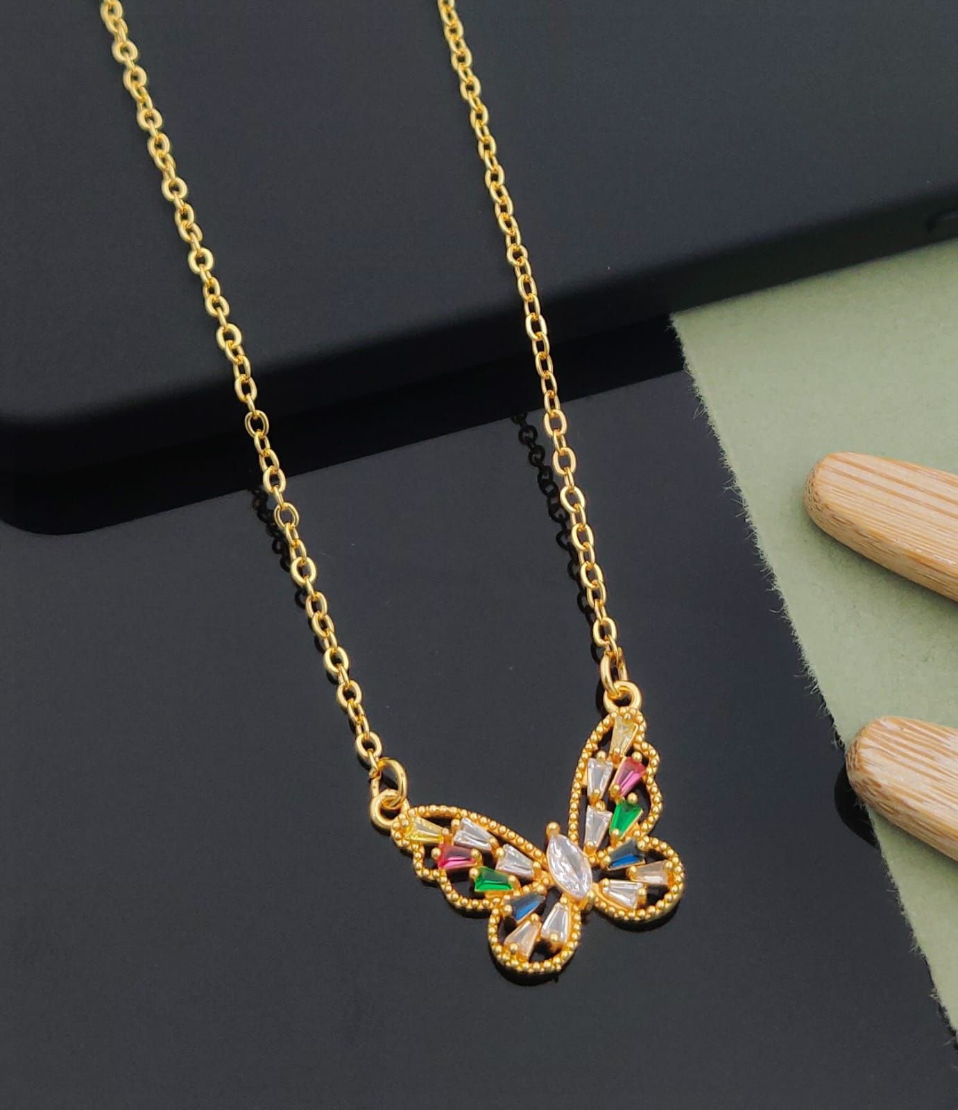 Royalty KADEE Jewel Women's Necklace with Gold Plated brass - Kadee Jewels
