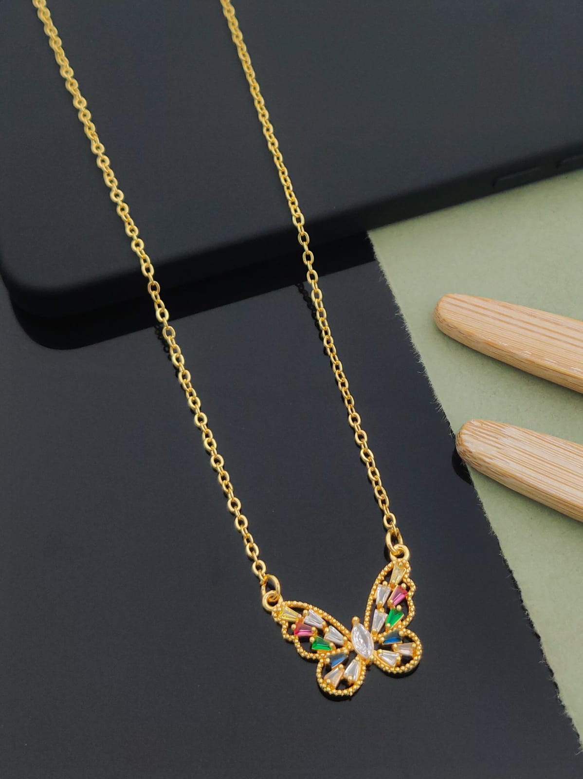 Royalty KADEE Jewel Women's Necklace with Gold Plated brass - Kadee Jewels