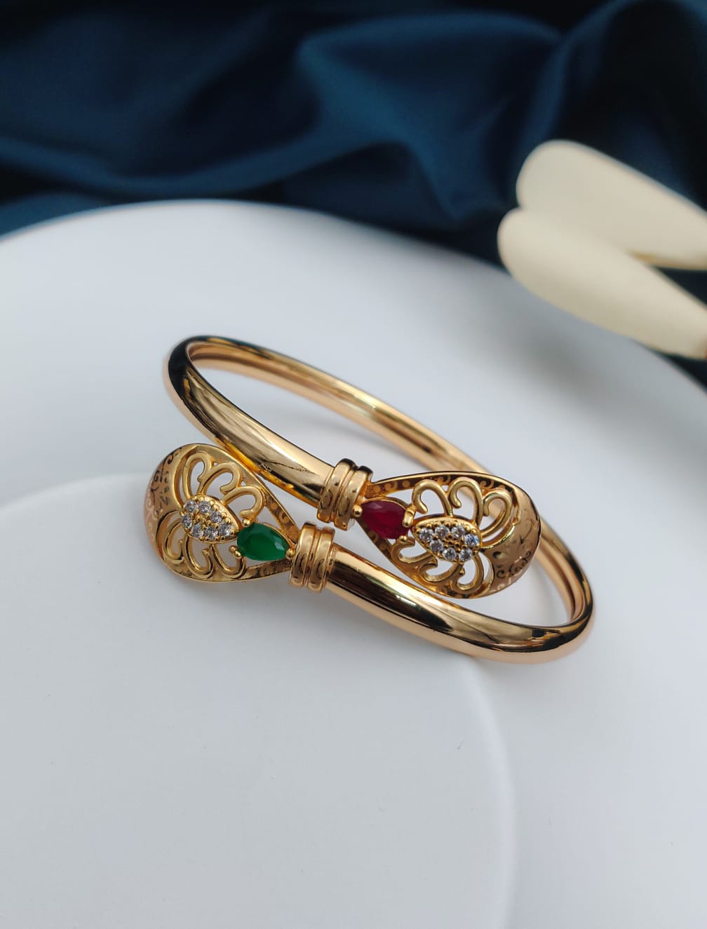 Golden Glory Women's Bracelets with Gold Plated Brass - Kadee Jewels