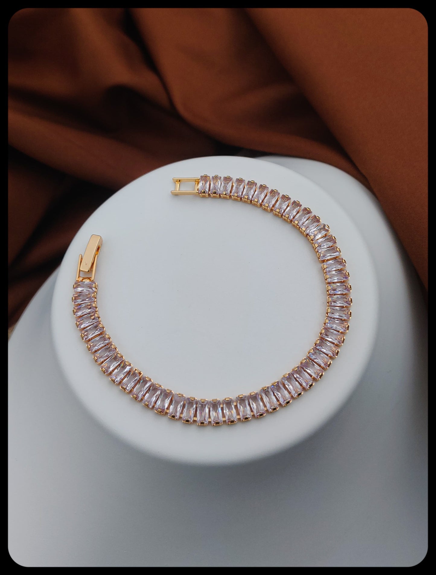 Fantastic Women's Bracelets with Rosegold Plated Brass - Kadee Jewels