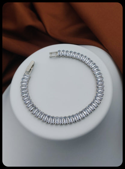 Heavenly Silver Women's Bracelets with Silver Plated Brass - Kadee Jewels