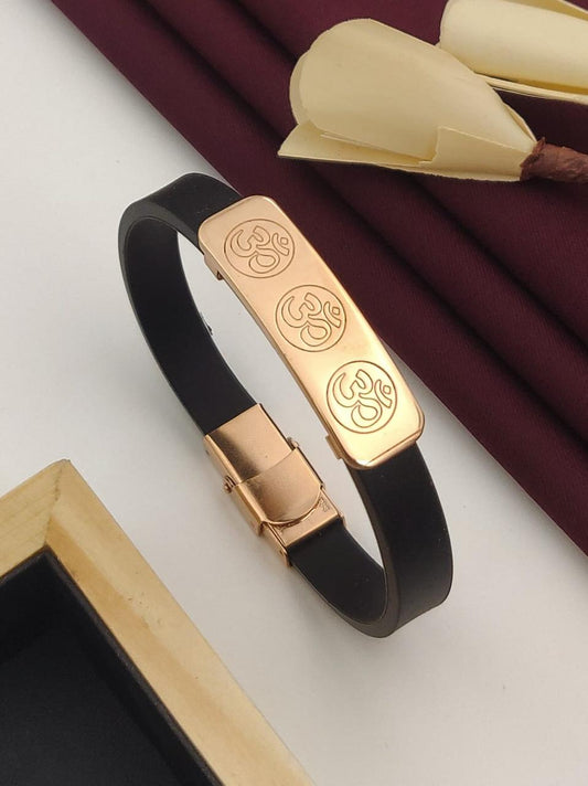 om newly Premium Gold Bracelet for Men