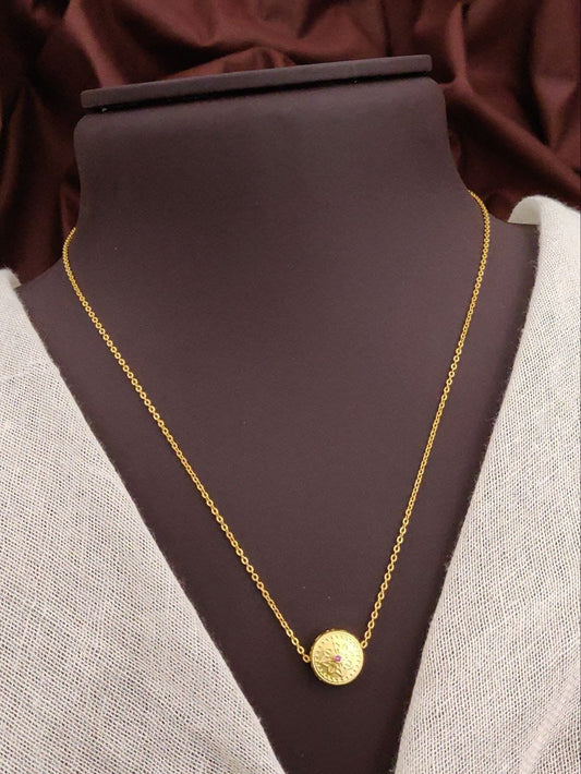 KADEE Jewel Women's Forever Grace Necklace with Gold Plated brass