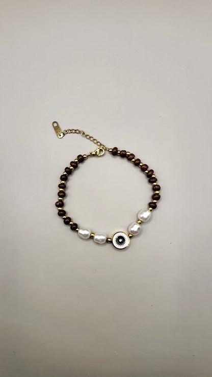Noor Women's Bracelets with Gold Plated Brass - Kadee Jewels