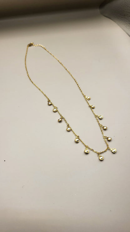 GlowLine KADEE Jewel Women's Necklace with Gold Plated brass - Kadee Jewels
