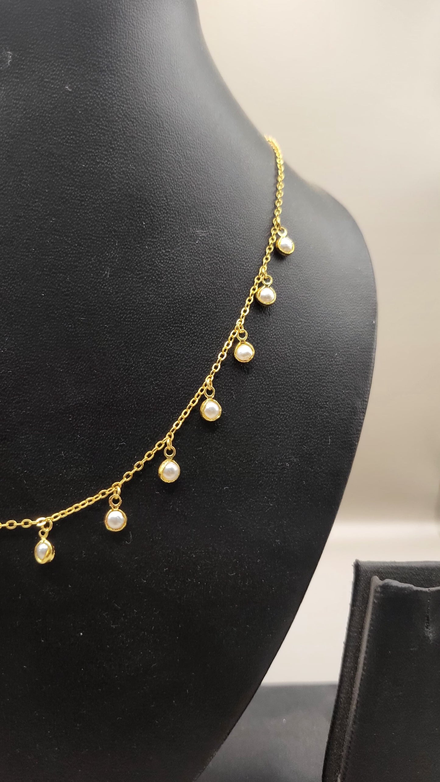 GlowLine KADEE Jewel Women's Necklace with Gold Plated brass - Kadee Jewels
