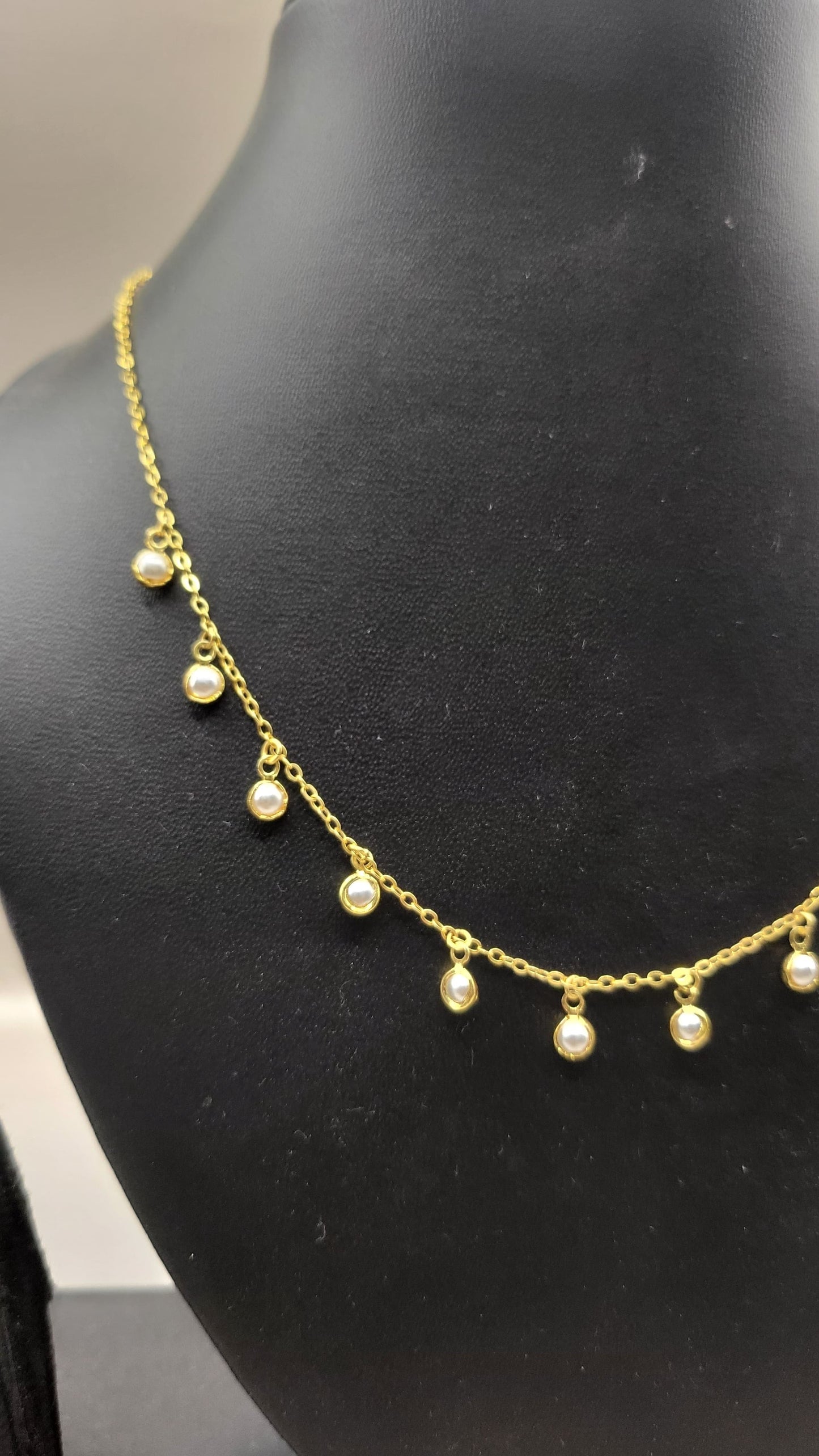 GlowLine KADEE Jewel Women's Necklace with Gold Plated brass - Kadee Jewels