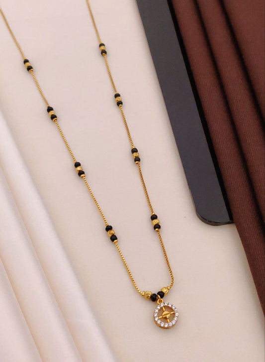 KADEE Jewel Shimmer Glow Women's Necklace with Gold Plated brass