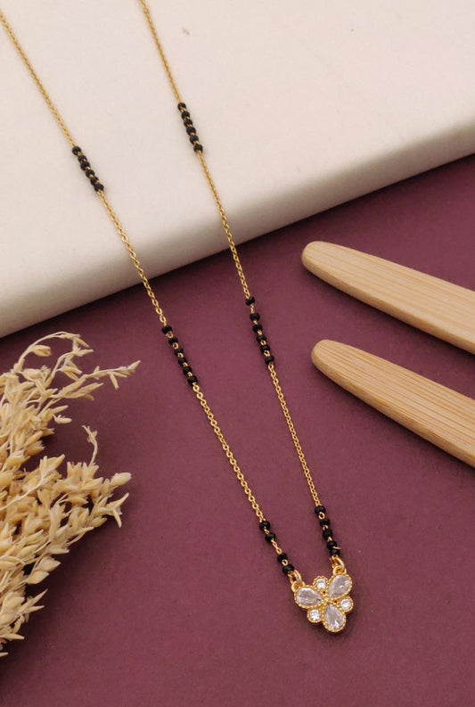 Kadee Jewel Pure Devotion Gold-Plated American Diamond Mangal sutra